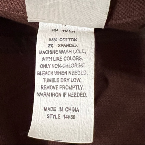 F. L. Malik Choc Brown Denim Jacket - Picture 11 of 11